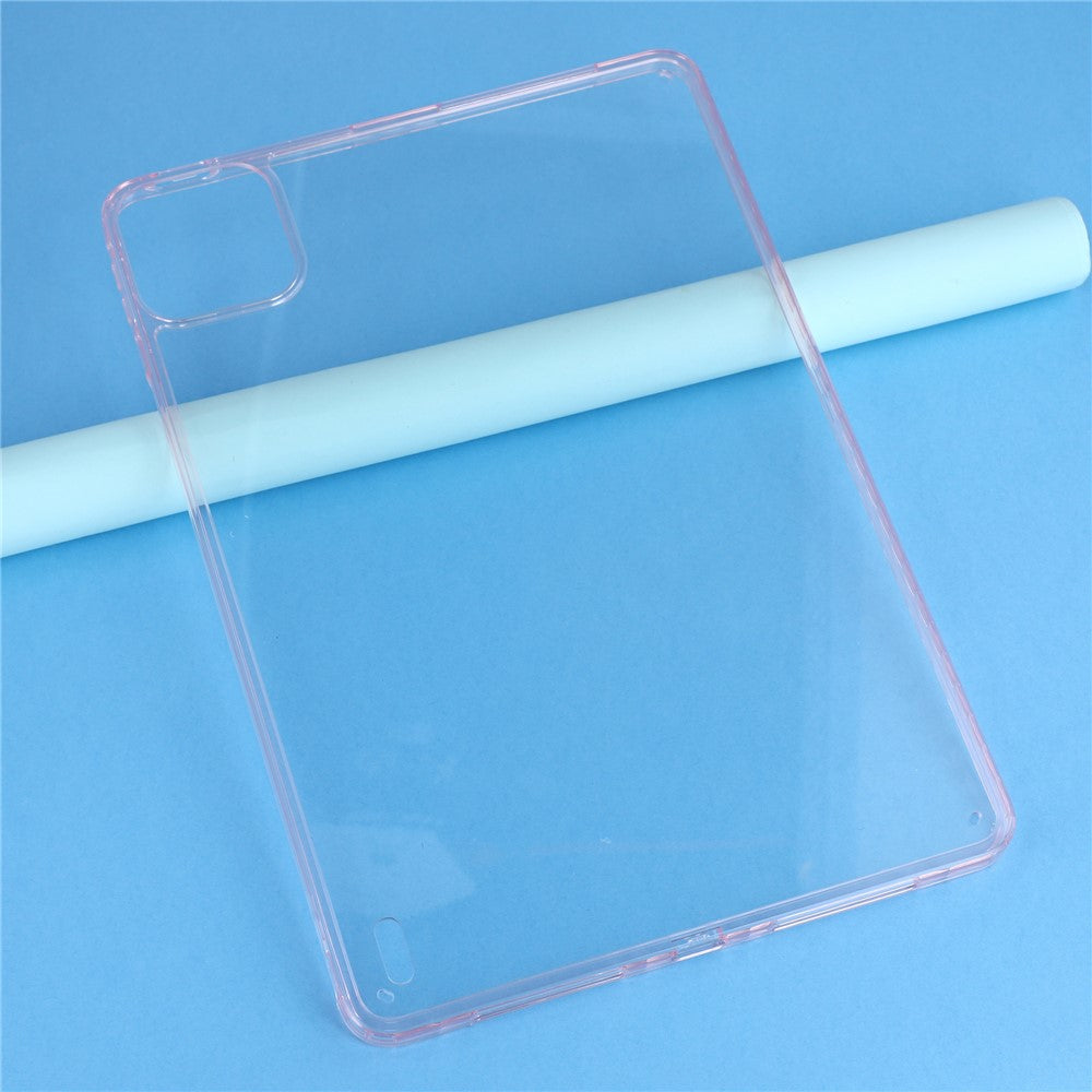 For Xiaomi Pad 7S Pro 12.5 / 6S Pro 12.4 Case TPU + Acrylic Clear Tablet Back Cover with Lens Frames