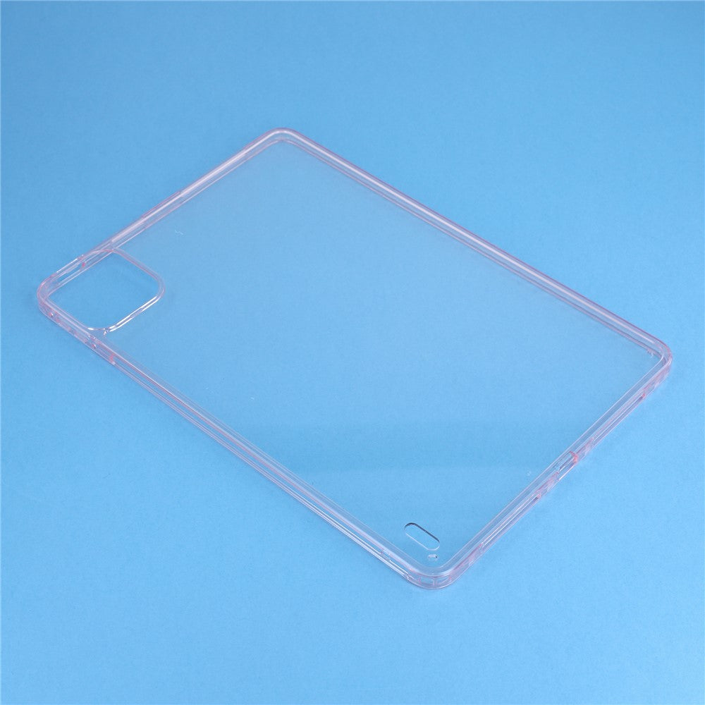 For Xiaomi Pad 7S Pro 12.5 / 6S Pro 12.4 Case TPU + Acrylic Clear Tablet Back Cover with Lens Frames