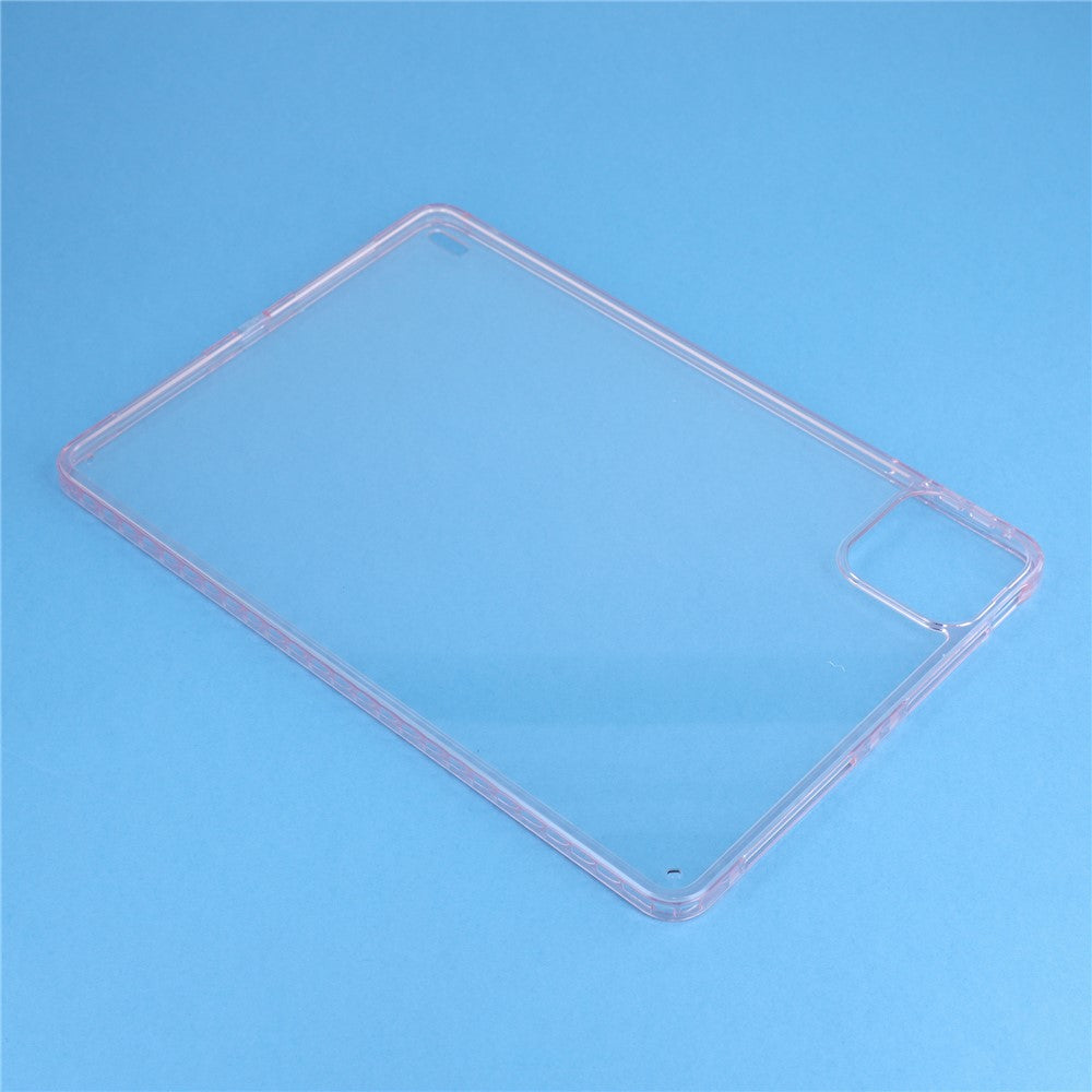 For Xiaomi Pad 7S Pro 12.5 / 6S Pro 12.4 Case TPU + Acrylic Clear Tablet Back Cover with Lens Frames