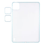 For Xiaomi Pad 7S Pro 12.5 / 6S Pro 12.4 Case TPU + Acrylic Clear Tablet Back Cover with Lens Frames