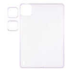 For Xiaomi Pad 7S Pro 12.5 / 6S Pro 12.4 Case TPU + Acrylic Clear Tablet Back Cover with Lens Frames