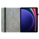 Læderetui til Samsung Galaxy Tab S10 Lite / S10 FE / S9 / S9 FE Mønstertryk Stander Tabletcover med kortpladser