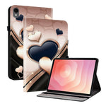 For Samsung Galaxy Tab S11 Leather Case Pattern Printed Stand Tablet Cover with Card Slots