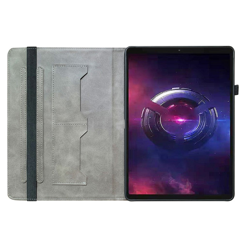 For Lenovo Legion Y700 (2025) Leather Case Pattern Printed Stand Tablet Cover with Card Slots