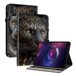 For Lenovo Legion Y700 (2025) Leather Case Pattern Printed Stand Tablet Cover with Card Slots