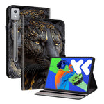 Leather Case For Lenovo Tab P12 Pro 12.7 2025 / Xiaoxin Pad Pro 12.7 (2025) Pattern Printed Stand Tablet Cover with Card Slots