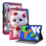 Leather Case For Lenovo Tab P12 Pro 12.7 2025 / Xiaoxin Pad Pro 12.7 (2025) Pattern Printed Stand Tablet Cover with Card Slots