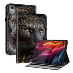 Leather Case For Lenovo Tab K11 Plus  /  M11 Plus  /  Xiaoxin Pad Plus (2024) Pattern Printed Stand Tablet Cover with Card Slots
