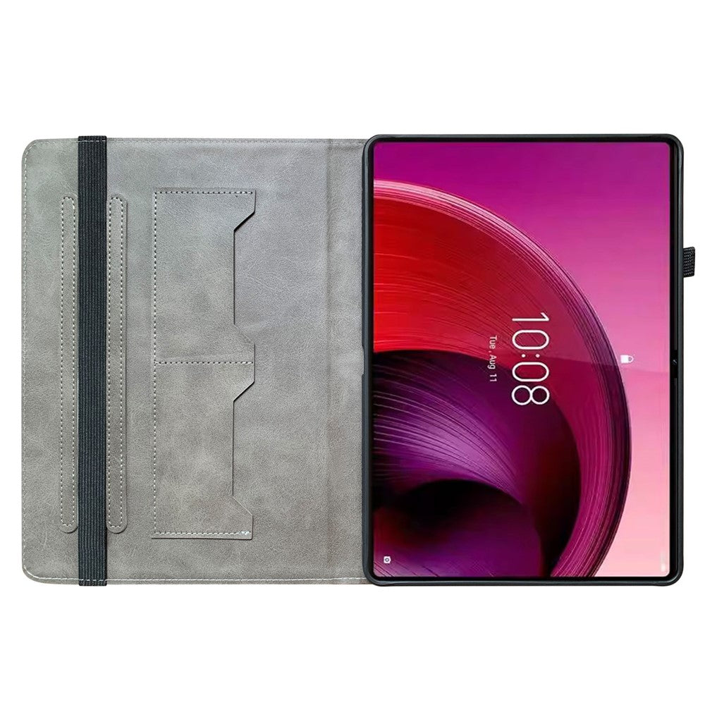 For Lenovo Tab M11  /  Xiaoxin Pad 11 2024 Leather Case Pattern Printed Stand Tablet Cover with Card Slots