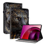 For Lenovo Tab M11  /  Xiaoxin Pad 11 2024 Leather Case Pattern Printed Stand Tablet Cover with Card Slots