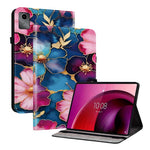For Lenovo Tab M11  /  Xiaoxin Pad 11 2024 Leather Case Pattern Printed Stand Tablet Cover with Card Slots