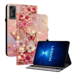 For Lenovo Legion Y700 Gen 4 Leather Case Pattern Printed Stand Tablet Cover with Card Slots