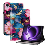 For Xiaomi Redmi K Pad Leather Case Pattern Printed Stand Tablet Cover with Card Slots