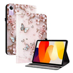 For Xiaomi Redmi Pad SE Leather Case Pattern Printed Stand Tablet Cover with Card Slots