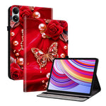 Leather Case For Xiaomi Redmi Pad Pro 5G  /  Redmi Pad Pro  /  Poco Pad 5G  /  4G Pattern Printed Stand Tablet Cover with Card Slots