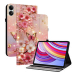 Leather Case For Xiaomi Redmi Pad Pro 5G  /  Redmi Pad Pro  /  Poco Pad 5G  /  4G Pattern Printed Stand Tablet Cover with Card Slots