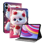 Leather Case For Xiaomi Redmi Pad Pro 5G  /  Redmi Pad Pro  /  Poco Pad 5G  /  4G Pattern Printed Stand Tablet Cover with Card Slots