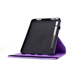 For Samsung Galaxy Tab S11 Leather Case Card Slots Rotary Stand Mandala Flower Tablet Cover