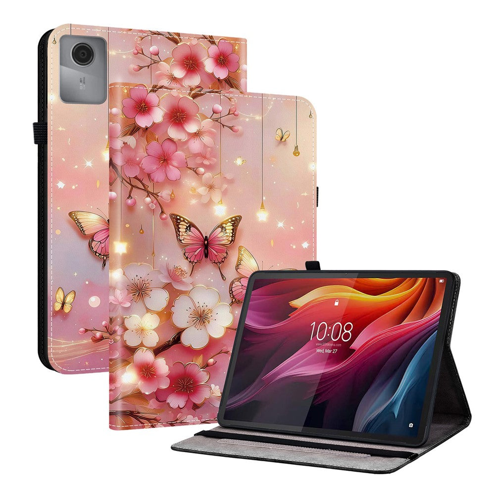 Leather Case For Lenovo Idea Tab / Tab K11 Gen 2 / Xiaoxin Pad 11 2025 Pattern Printed Stand Tablet Cover with Card Slots