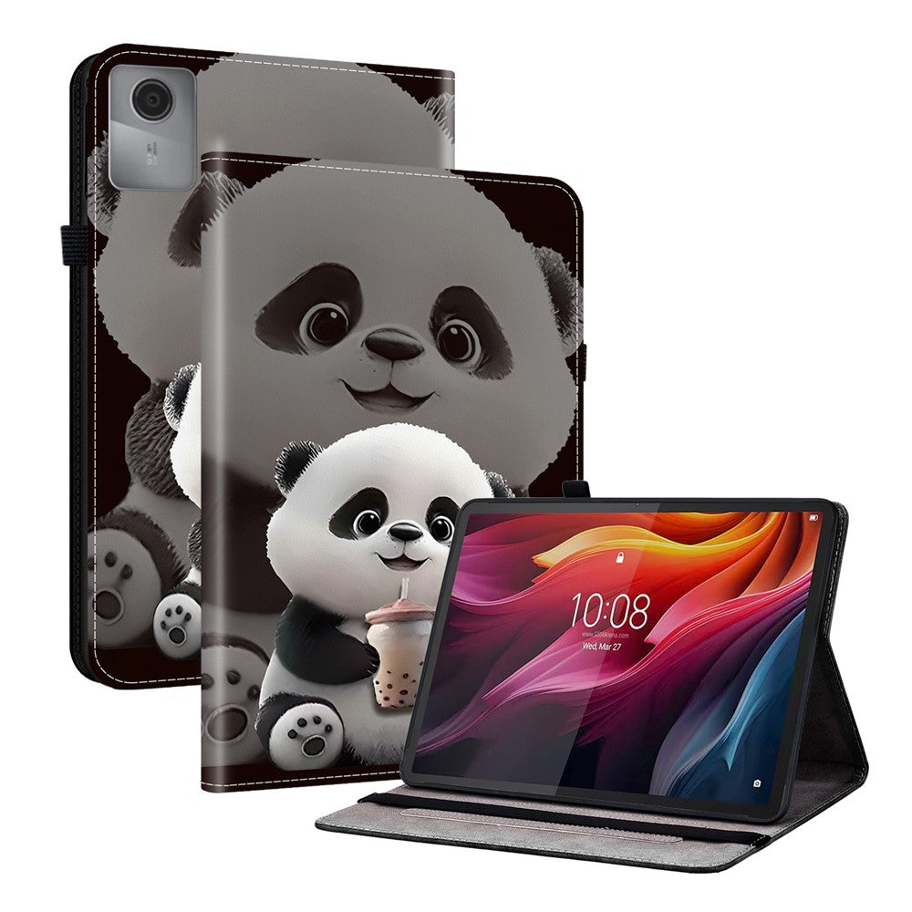 Leather Case For Lenovo Idea Tab / Tab K11 Gen 2 / Xiaoxin Pad 11 2025 Pattern Printed Stand Tablet Cover with Card Slots