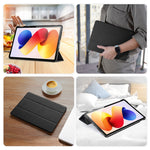 DUX DUCIS For Xiaomi Redmi Pad Pro / Xiaomi Redmi Pad Pro 5G / Xiaomi Poco Pad 4G / Xiaomi Poco Pad 5G / Xiaomi Redmi Pad 2 Pro Case  Domo Series Tri-fold Stand PU Leather Tablet Cover