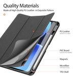 DUX DUCIS For Xiaomi Poco Pad X1 / Pad 8 Pro / Pad 8 / Pad 7 Pro / Pad 7 Case  Domo Series Tri-fold Stand PU Leather Tablet Cover