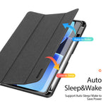 DUX DUCIS For Xiaomi Poco Pad X1 / Pad 8 Pro / Pad 8 / Pad 7 Pro / Pad 7 Case  Domo Series Tri-fold Stand PU Leather Tablet Cover
