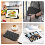 DUX DUCIS For Xiaomi Poco Pad X1 / Pad 8 Pro / Pad 8 / Pad 7 Pro / Pad 7 Case  Domo Series Tri-fold Stand PU Leather Tablet Cover