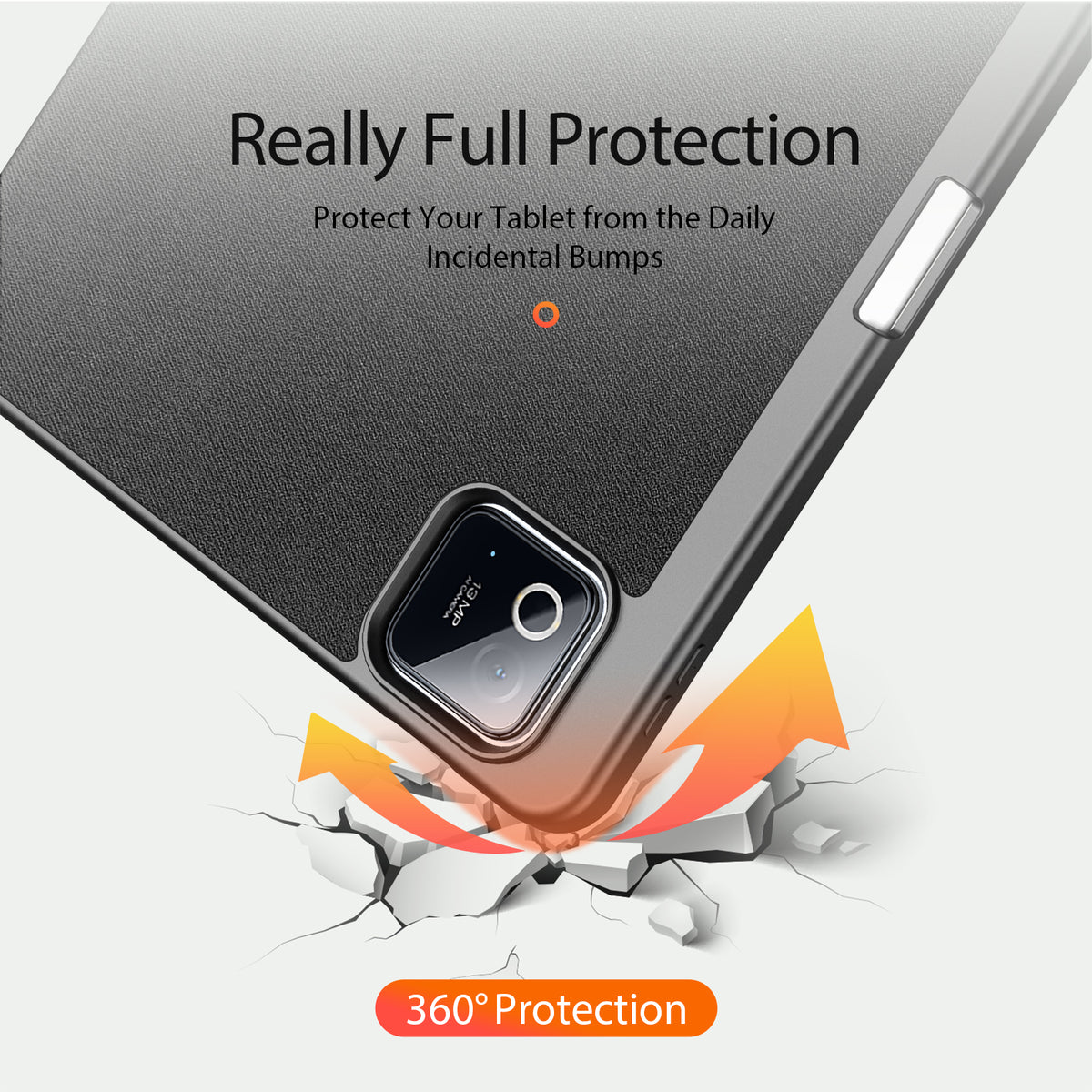 DUX DUCIS For Xiaomi Poco Pad X1 / Pad 8 Pro / Pad 8 / Pad 7 Pro / Pad 7 Case  Domo Series Tri-fold Stand PU Leather Tablet Cover