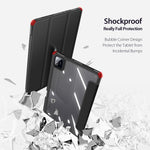 DUX DUCIS For Xiaomi Poco Pad X1 / Pad 8 Pro / Pad 8 / Pad 7 Pro / Pad 7 Case  TOBY Series Tri-fold Stand PU Leather Tablet Cover