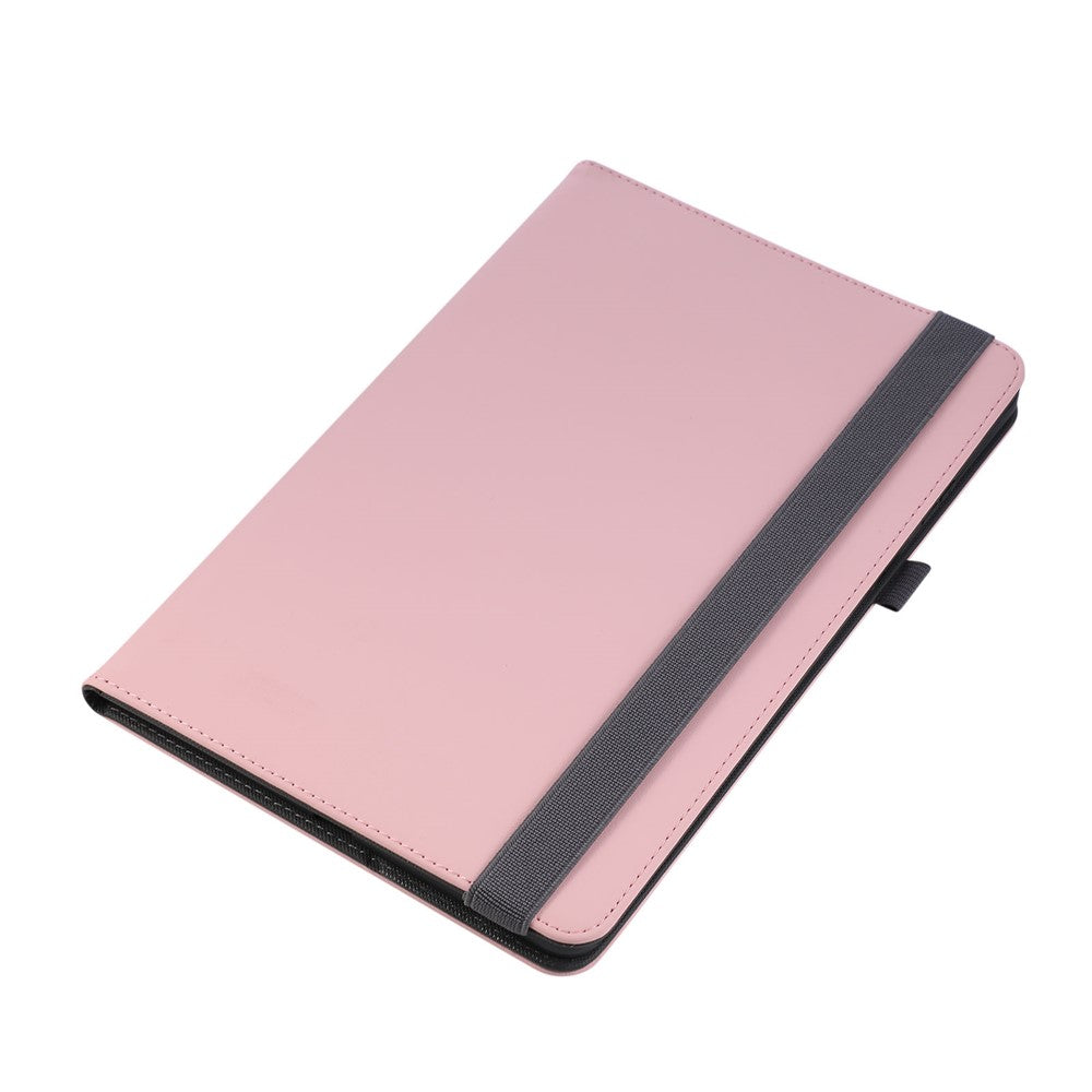 For Samsung Galaxy Tab S11 Case Foldable Stand Leather Tablet Cover with Handheld Wristband