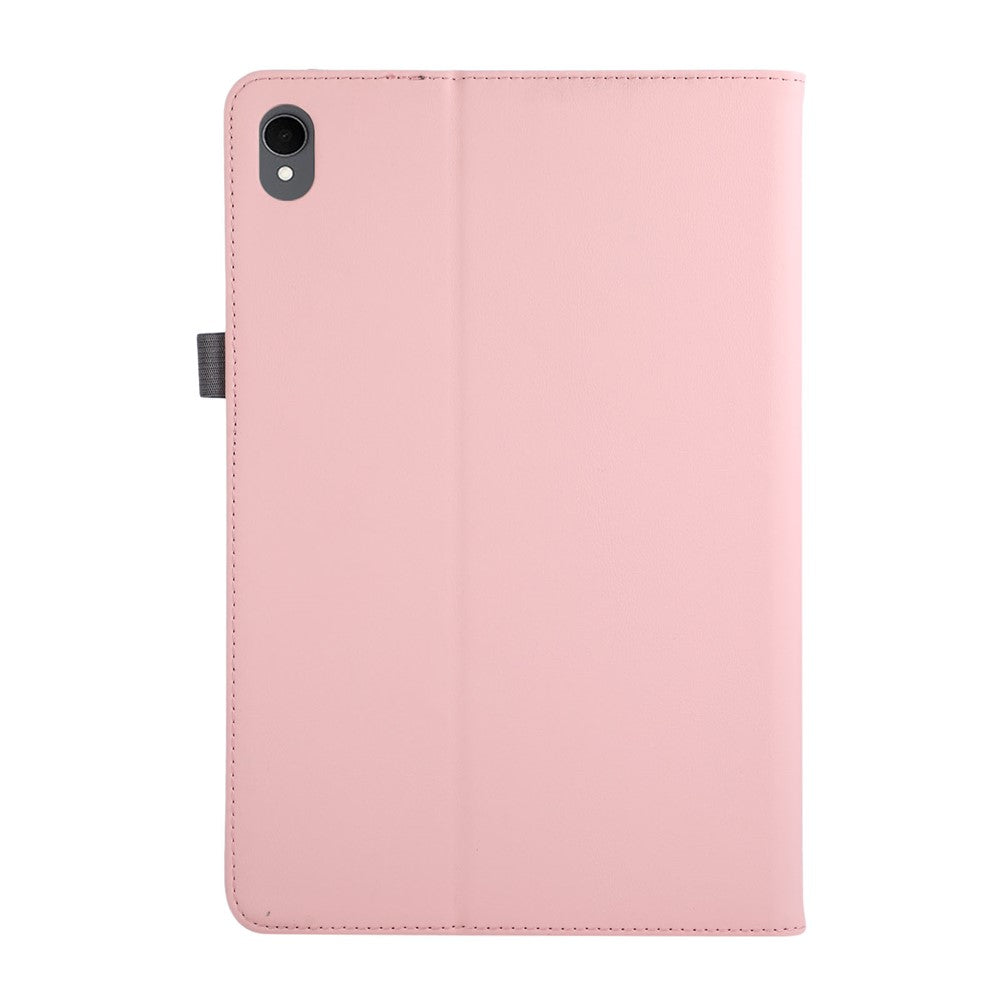 For Samsung Galaxy Tab S11 Case Foldable Stand Leather Tablet Cover with Handheld Wristband