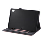 For Samsung Galaxy Tab S11 Case Foldable Stand Leather Tablet Cover with Handheld Wristband