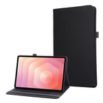 For Samsung Galaxy Tab S11 Case Foldable Stand Leather Tablet Cover with Handheld Wristband