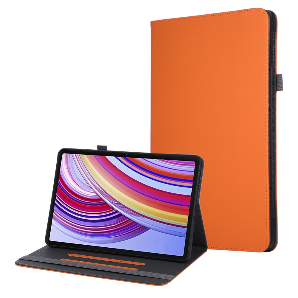 Tablet Case For Xiaomi Redmi Pad Pro  /  Pad Pro 5G  /  Poco Pad 4G Foldable Stand Leather Cover with Handheld Wristband
