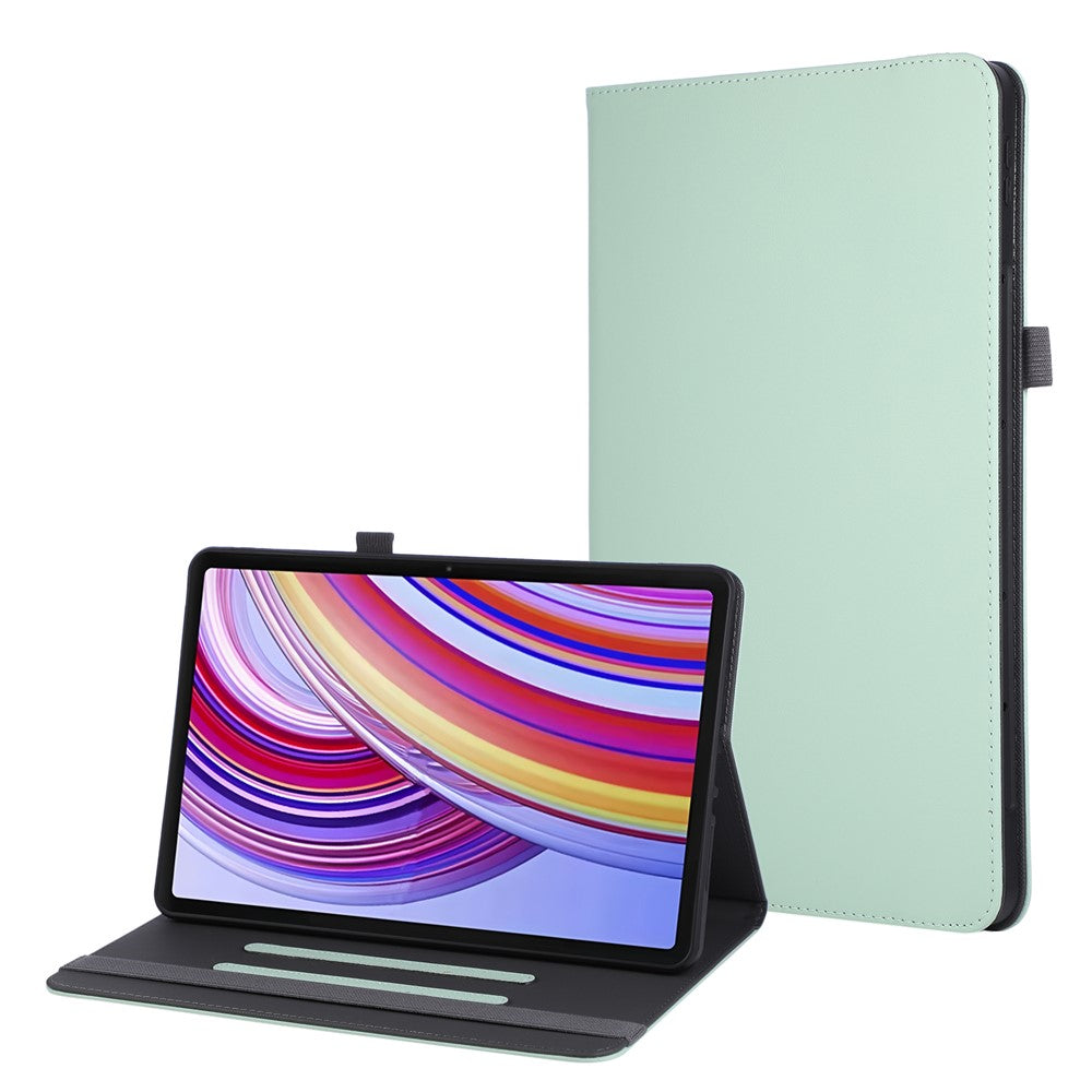 Tablet Case For Xiaomi Redmi Pad Pro  /  Pad Pro 5G  /  Poco Pad 4G Foldable Stand Leather Cover with Handheld Wristband