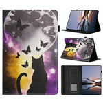 Litchi Grain Painting Leather Case for Lenovo Xiaoxin Pad 11 2025 Card Slot Tablet Cover with Auto Wake  /  Sleep
