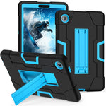 For Lenovo Tab K9 Case Robot Style Silicone + PC Tablet Cover with Kickstand