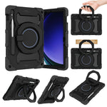 Støtteben Cover til Samsung Galaxy Tab S10 Lite / S9 FE / S9 PC + Silikone Stødsikkert Robust Tablet Cover