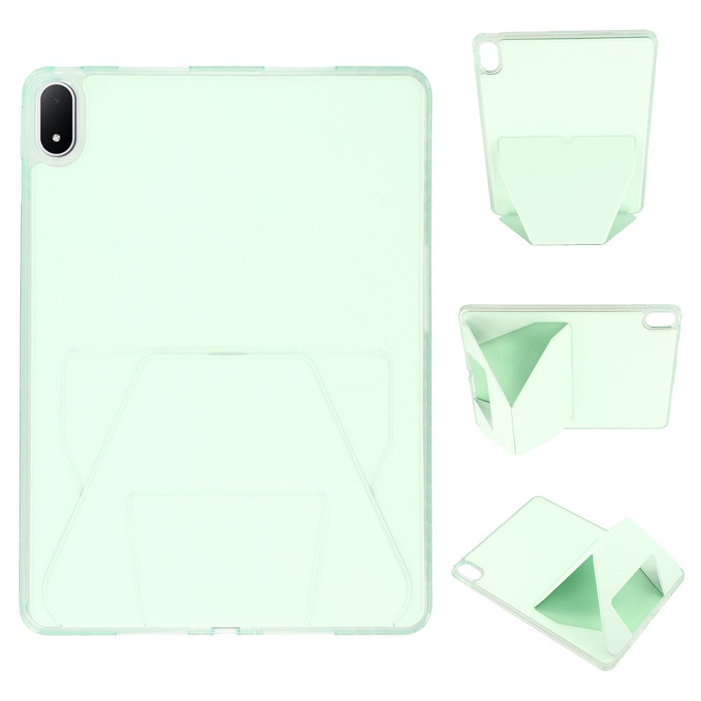Oppo Pad 4 Pro / OnePlus Pad 2 Pro-skal TPU PU-läder med stativ och surfplatta