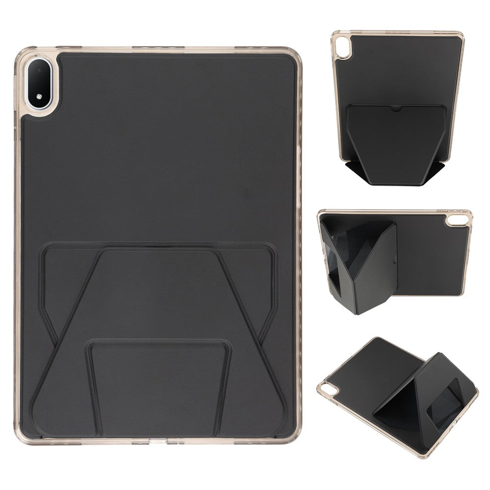 Oppo Pad 4 Pro / OnePlus Pad 2 Pro-skal TPU PU-läder med stativ och surfplatta