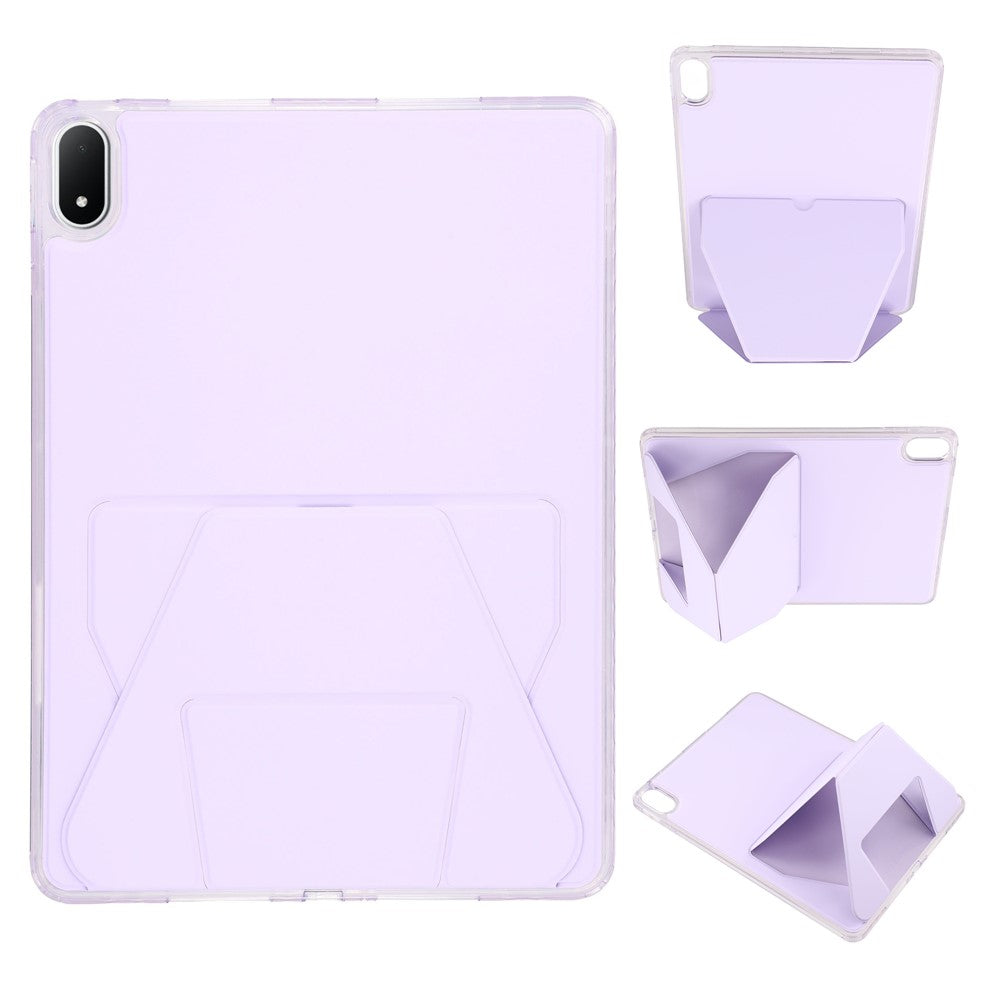 Oppo Pad 4 Pro / OnePlus Pad 2 Pro-skal TPU PU-läder med stativ och surfplatta