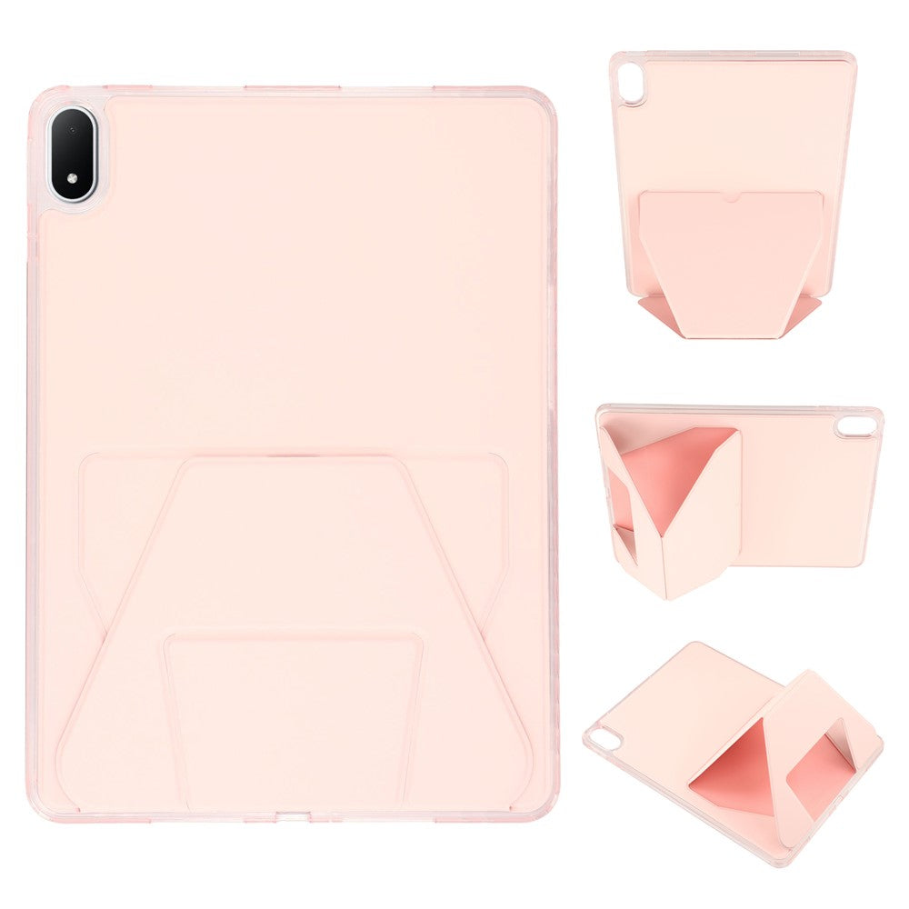 For Oppo Pad 4 Pro  /  OnePlus Pad 2 Pro Case TPU PU Leather Kickstand Tablet Cover