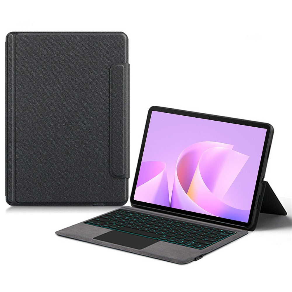 For Huawei MatePad 11.5 S (2026) / (2025) / (2024) Leather Case + Touchpad Bluetooth-Compatible Keyboard with Backlit