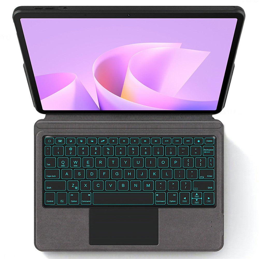 For Huawei MatePad 11.5 S (2026) / (2025) / (2024) Leather Case + Touchpad Bluetooth-Compatible Keyboard with Backlit