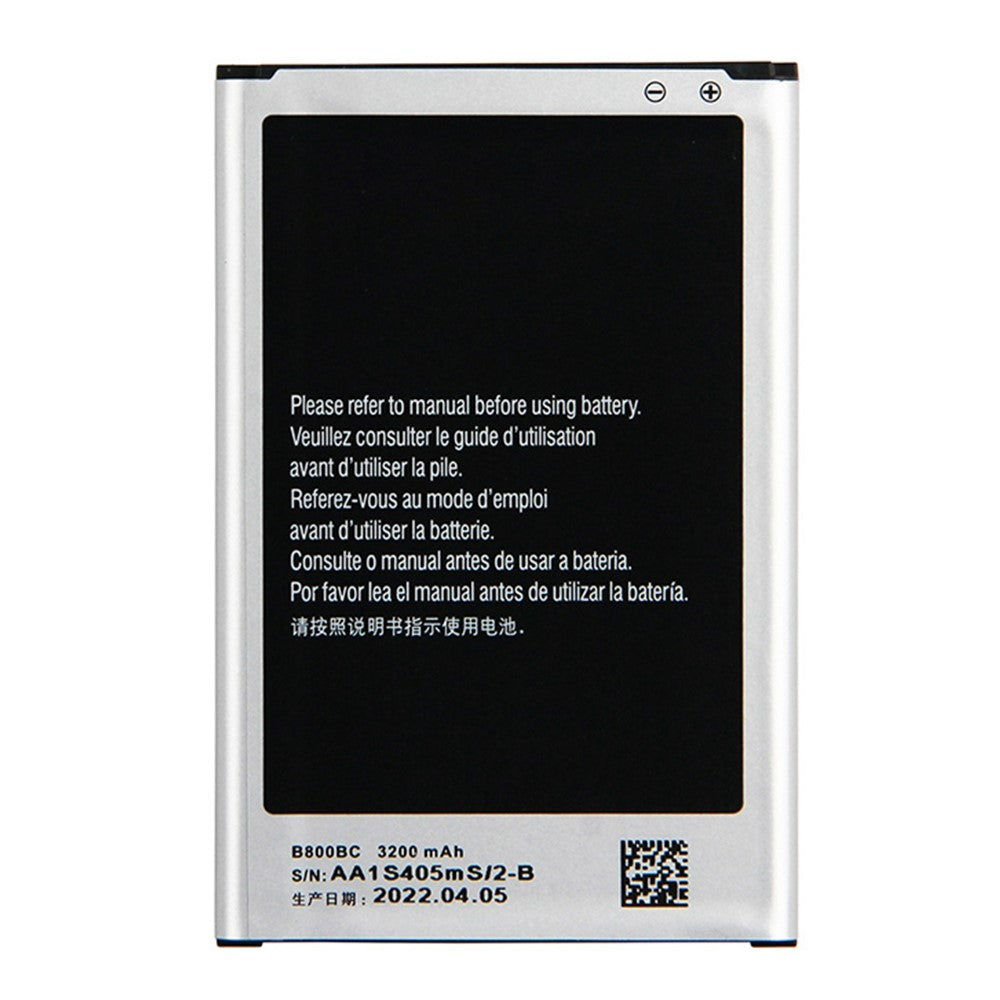 For Samsung Galaxy Note 3 N9005 3.8V 3200mAh Li-ion Polymer Battery Phone Part (Encode: B800BC B800BU B800BE) (without Logo)