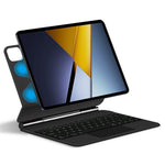 For Xiaomi Poco Pad X1 / Pad 8 Pro / Pad 8 / Pad 7 Pro / Pad 7 Magnetic Floating Bluetooth-compatible Keyboard + Leather Tablet Case