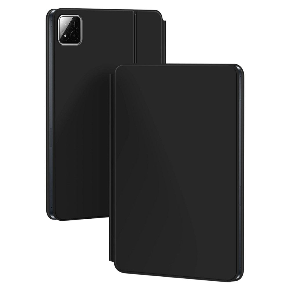 For Xiaomi Poco Pad X1 / Pad 8 Pro / Pad 8 / Pad 7 Pro / Pad 7 Magnetic Floating Bluetooth-compatible Keyboard + Leather Tablet Case