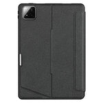 For Xiaomi Poco Pad X1 / Pad 8 Pro / Pad 8 / Pad 7 Pro / Pad 7 Leather Case + Bluetooth-Compatible Keyboard with Backlight Trackpad