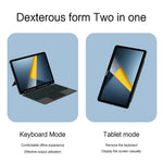 For Xiaomi Poco Pad M1 Leather Case + Bluetooth-Compatible Keyboard with Backlight Trackpad